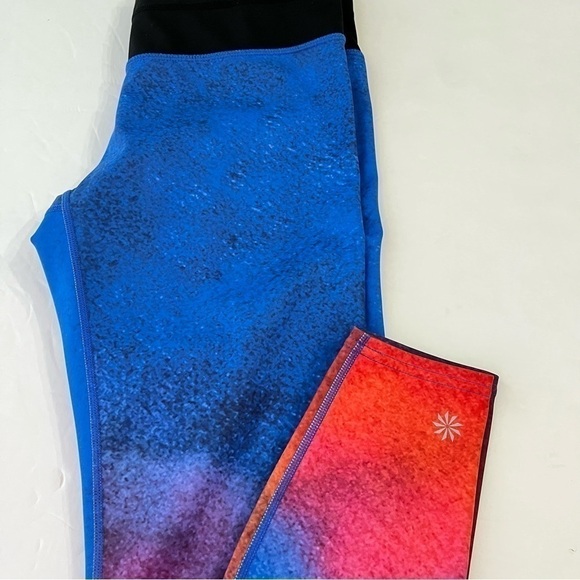 ATHLETA Speed Sonar leggings Multicolor ombré - Picture 5 of 11